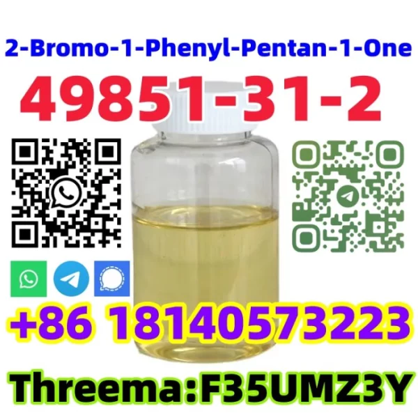 Buy Top Quality cas 49851-31-2 2-Bromo-1-Phenyl-Pentan-1-One EU warehouse